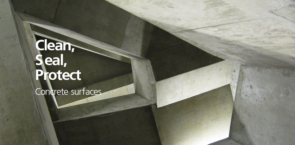 Clean Seal Protect Concrete